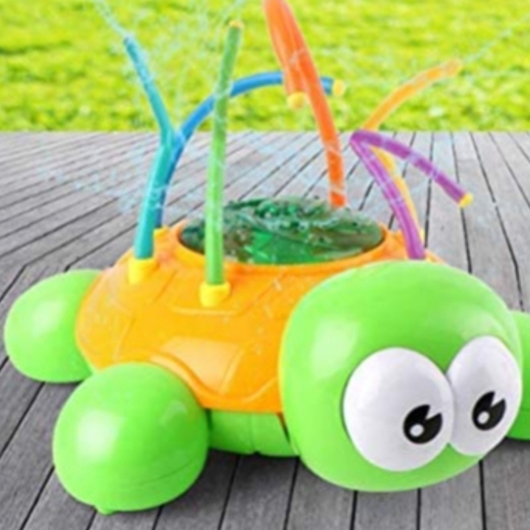 Splash Spinning Tortoise Sprinkler - Picture 9 of 9